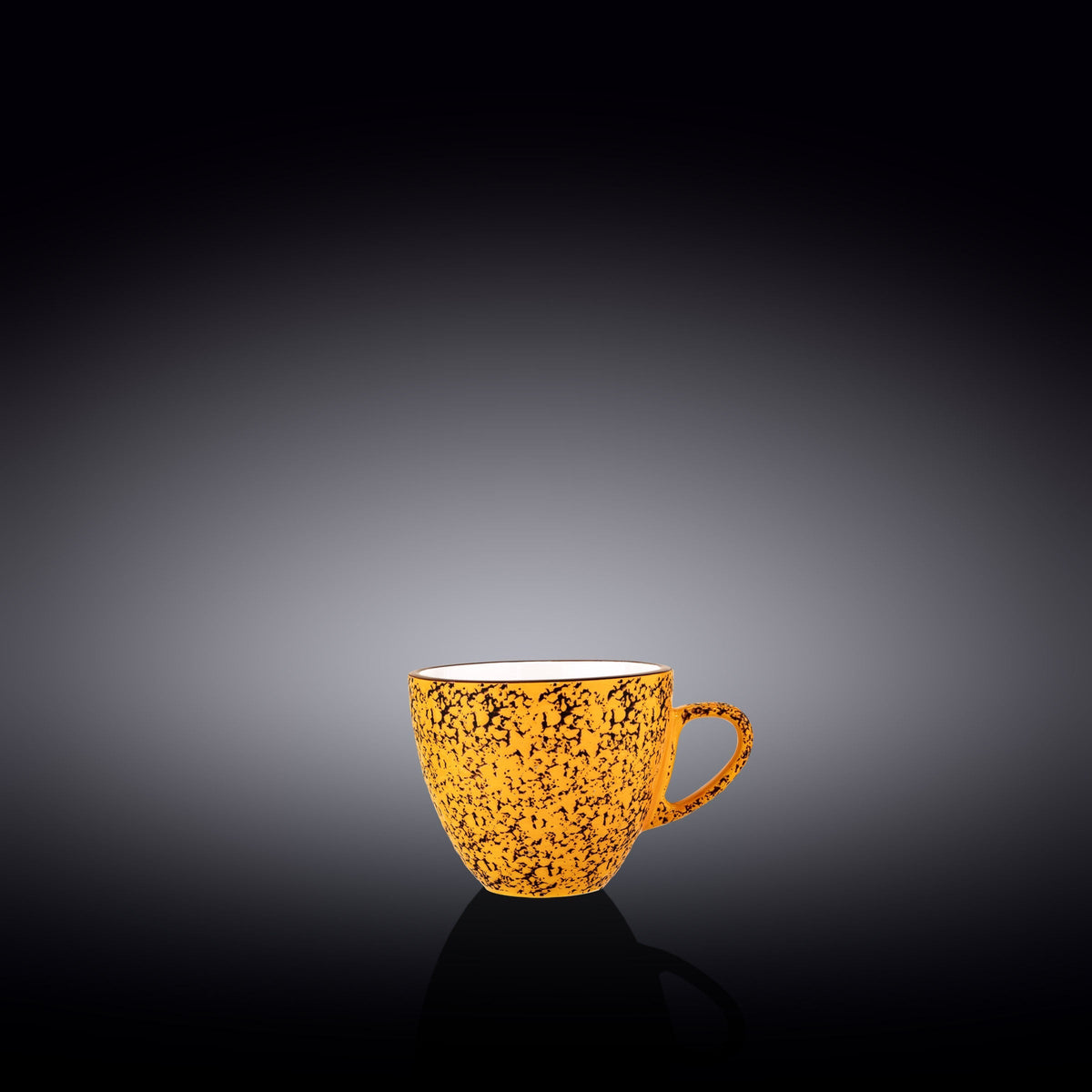 Wilmax Espressotasse 75 ml Gelb aus Porzellan