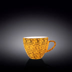 Wilmax Tasse 300 ml Gelb aus Porzellan