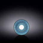 Wilmax Untertasse 11 cm Blau aus Porzellan
