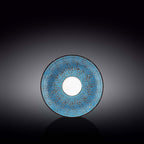 Wilmax Untertasse 15 cm Blau aus Porzellan