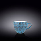 Wilmax Tasse 300 ml Blau aus Porzellan