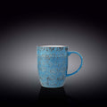 Wilmax Becher 460 ml Blau aus Porzellan