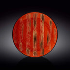 Wilmax Teller 28 cm Rot aus Porzellan