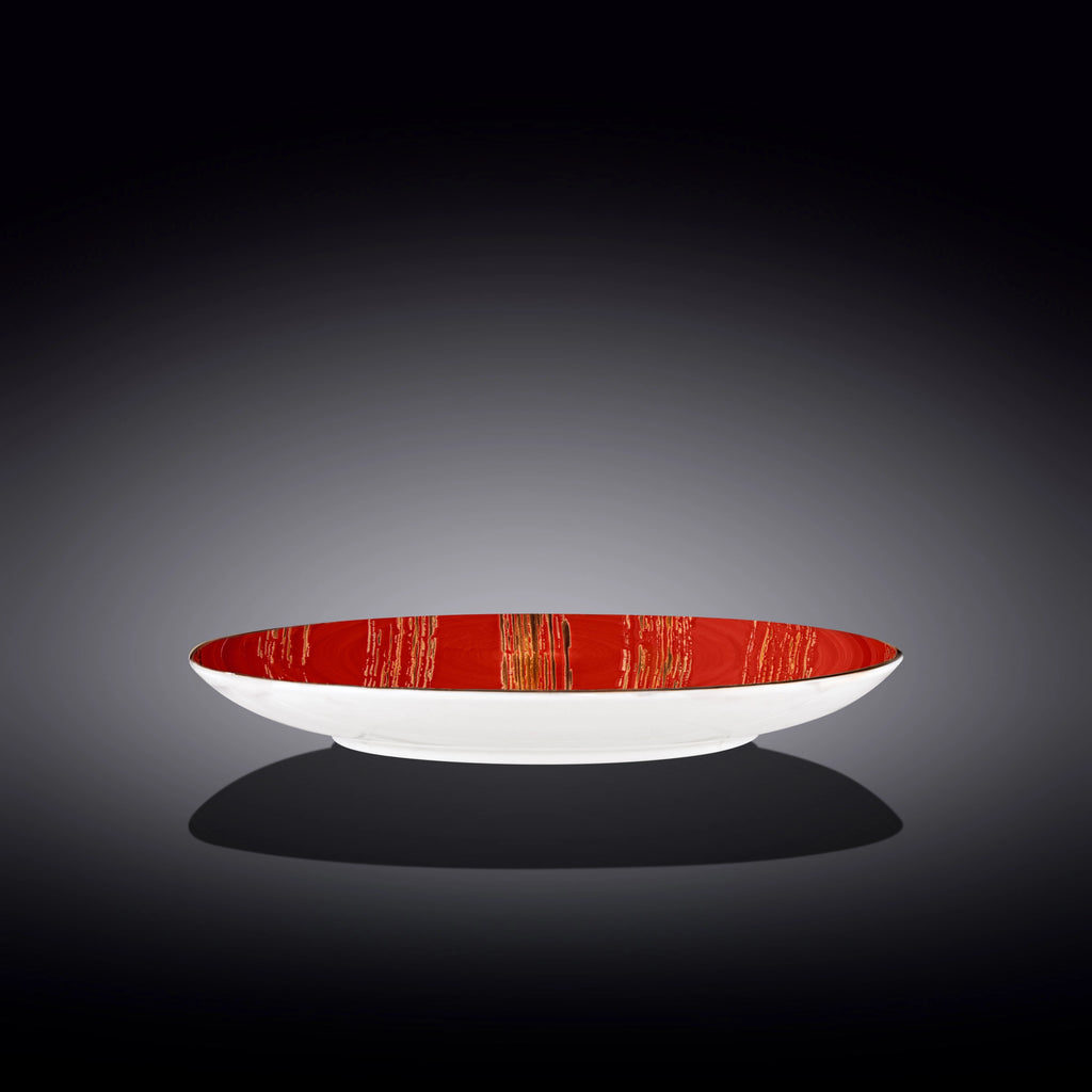 Wilmax Teller 28 cm Rot Porzellan WL-668216/A