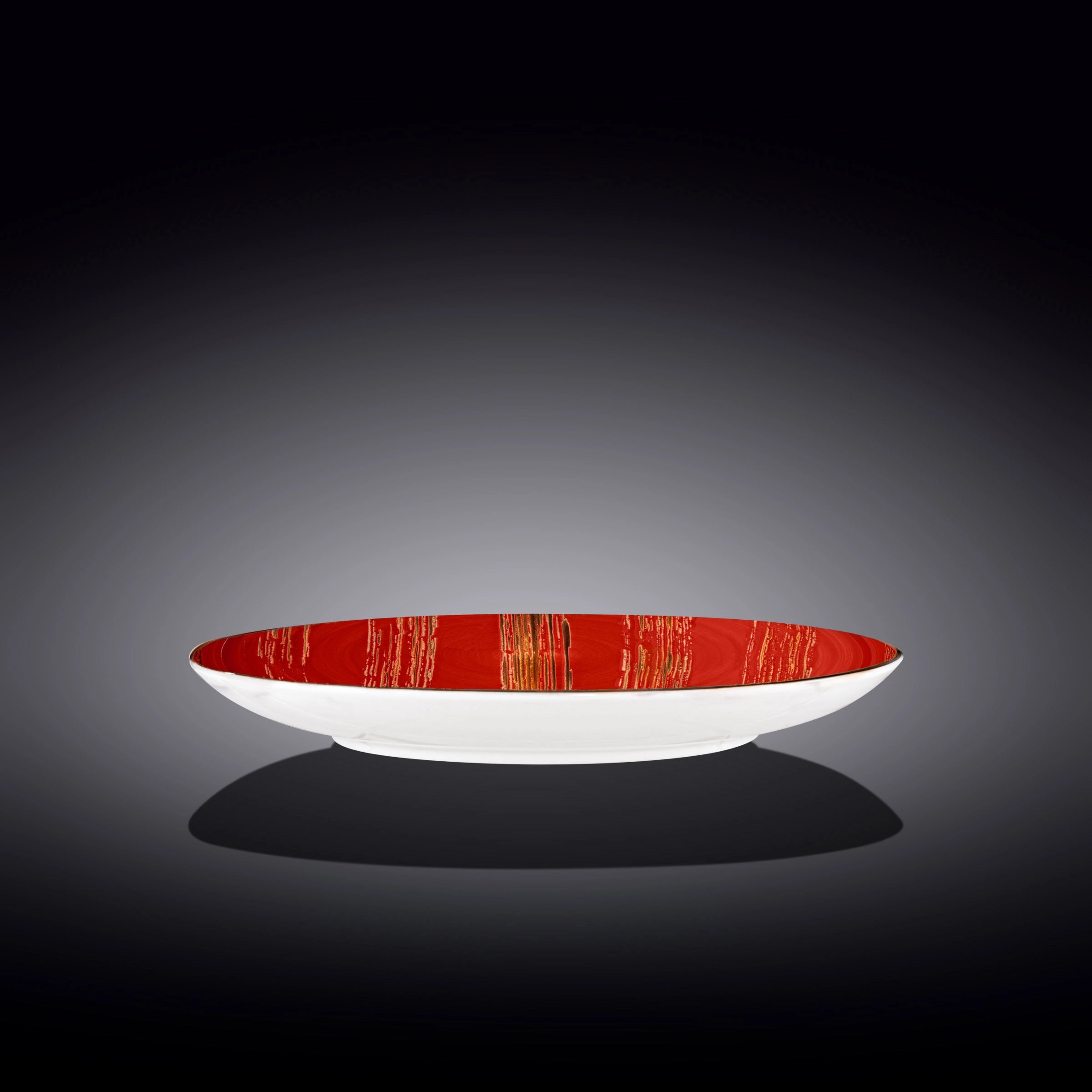 Wilmax Teller 28 cm Rot Porzellan WL-668216/A