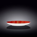 Wilmax Teller 28 cm Rot aus Porzellan