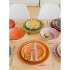 Wilmax Teller 23 cm Gelb Porzellan 3er Set WL-668413/A3