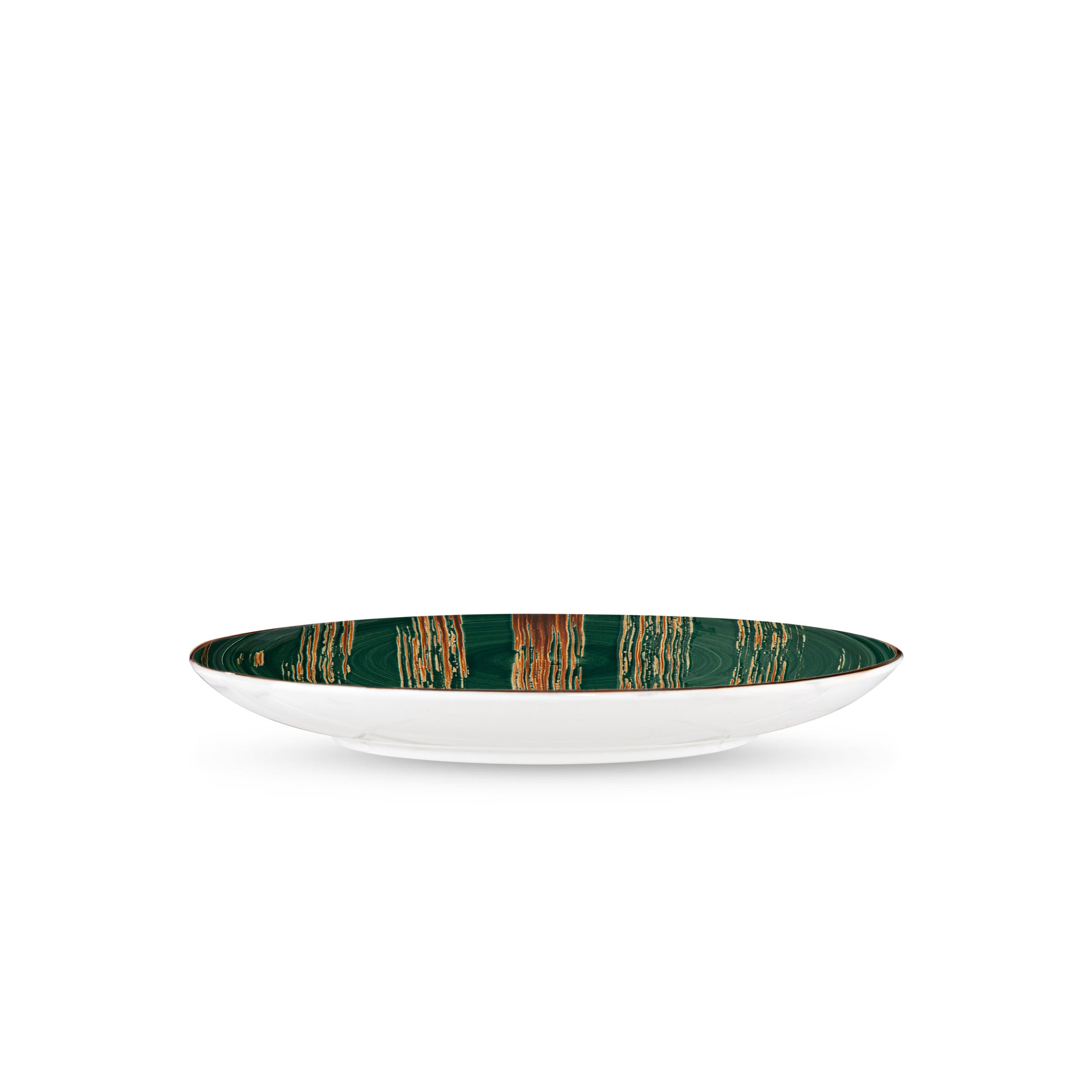 Wilmax Teller 28 cm Grün Porzellan 2er Set WL-668516/A2