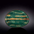 Wilmax Servierplatte 33x24,5 cm Grün Porzellan WL-668542/A