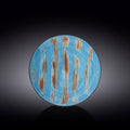 Wilmax Teller 23 cm Blau aus Porzellan