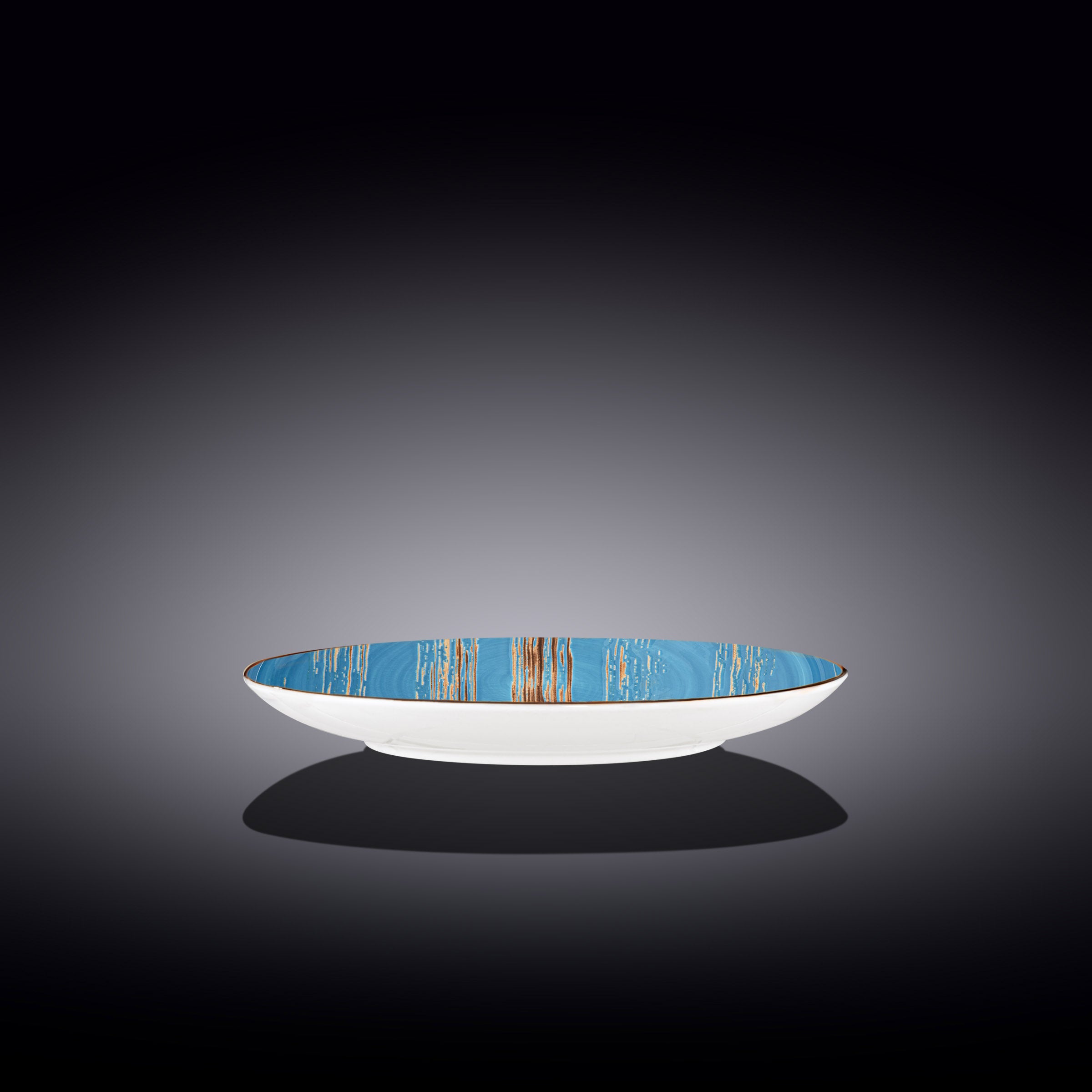 Wilmax Teller 23 cm Blau Porzellan WL-668613/A