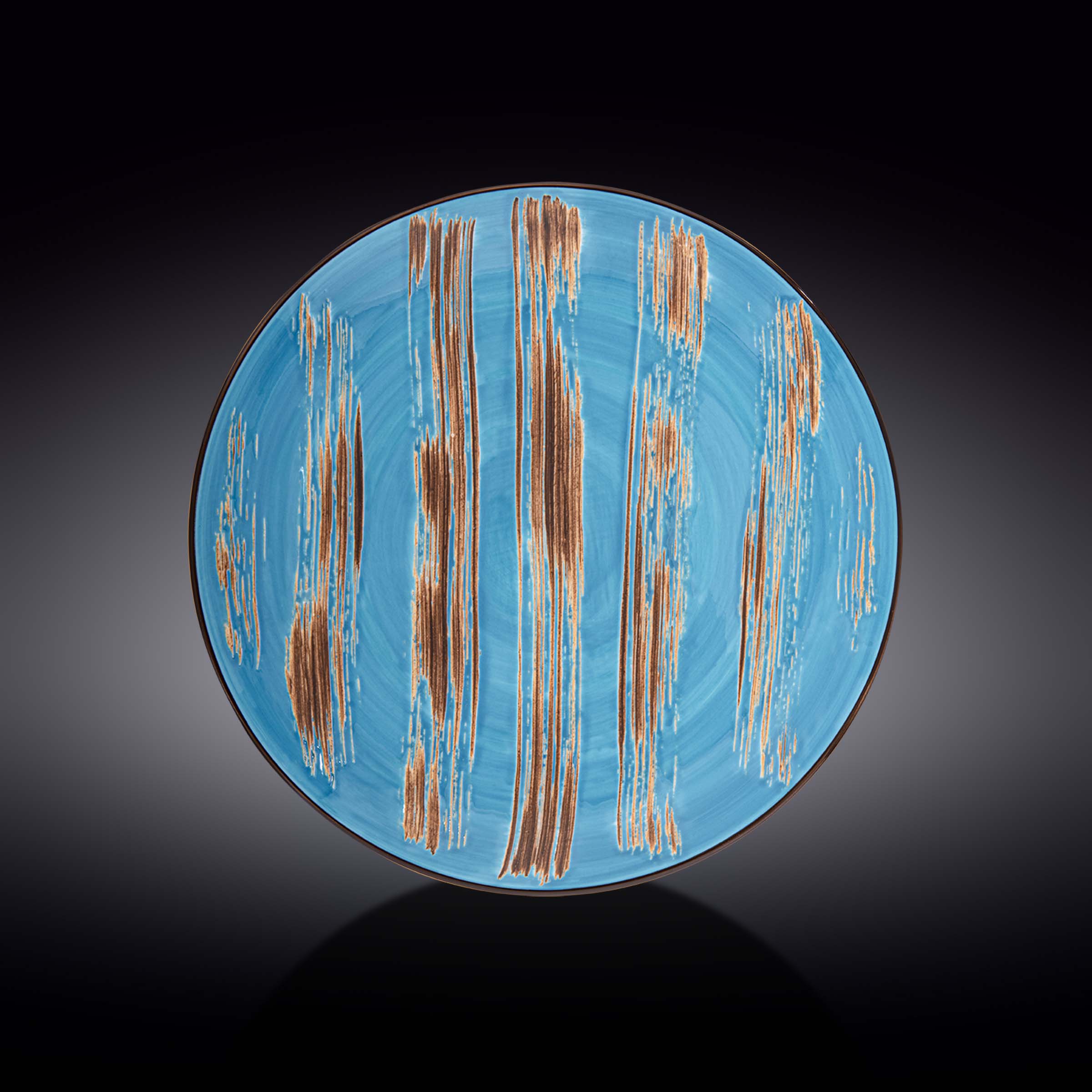 Wilmax Teller 28 cm Blau Porzellan WL-668616/A