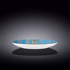 Wilmax Teller 28 cm Blau aus Porzellan