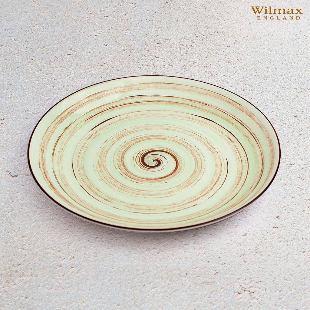 Wilmax Teller 25.5 cm Pistazie Porzellan 2er Set WL-669114/A2