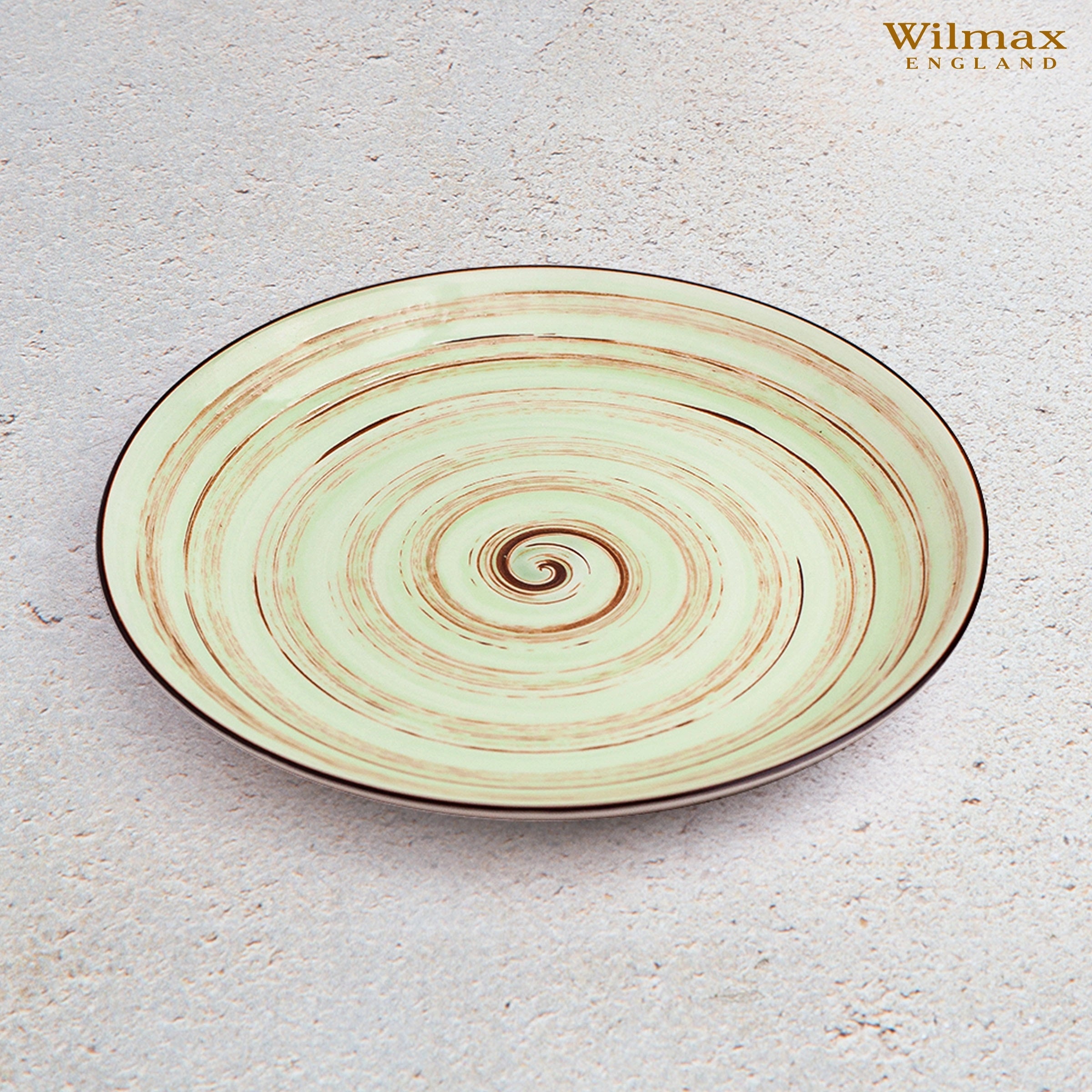 Wilmax Teller 25.5 cm Pistazie Porzellan 2er Set WL-669114/A2