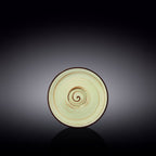 Wilmax Untertasse 12 cm Pistazie aus Porzellan