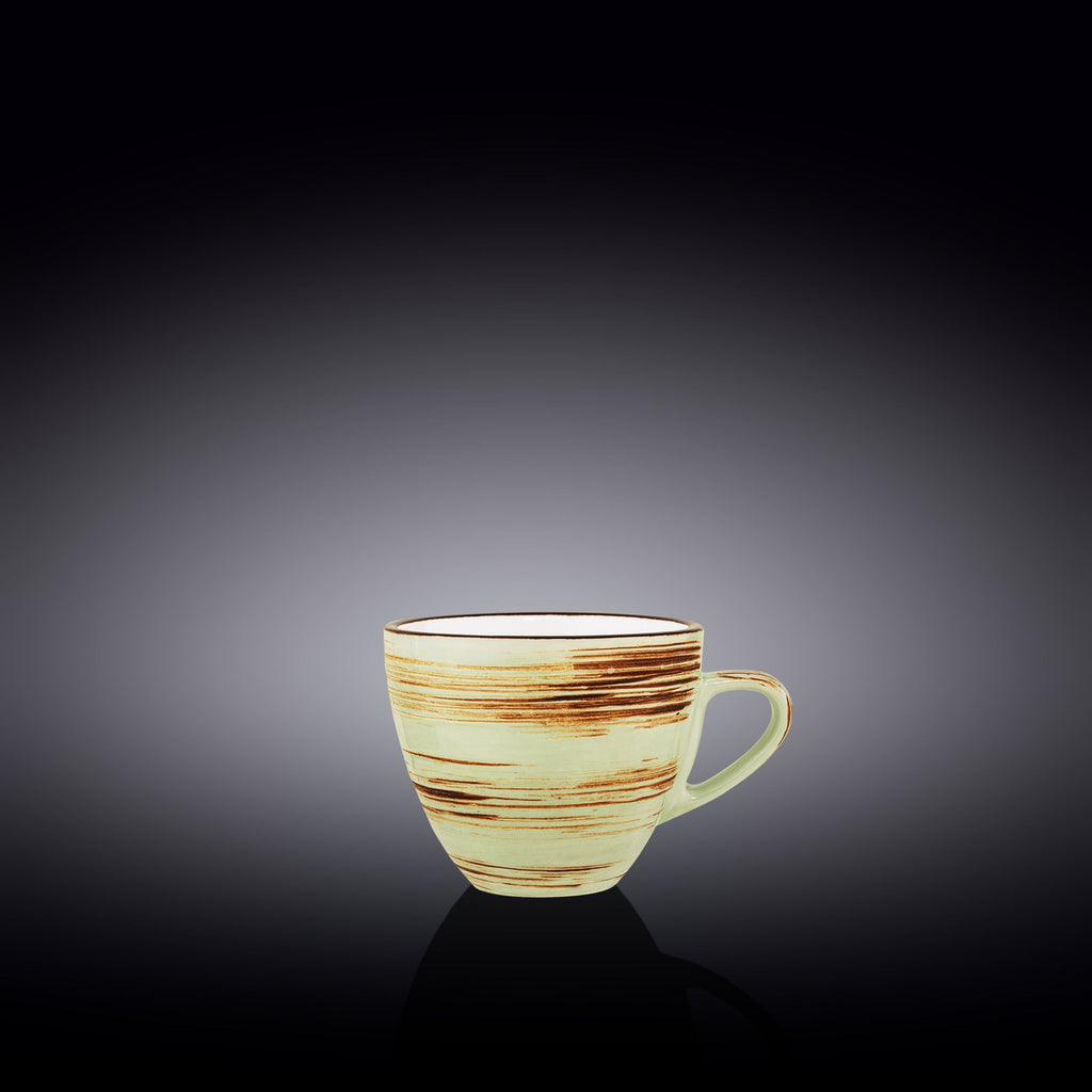 Wilmax Tasse 190 ml Pistazie aus Porzellan