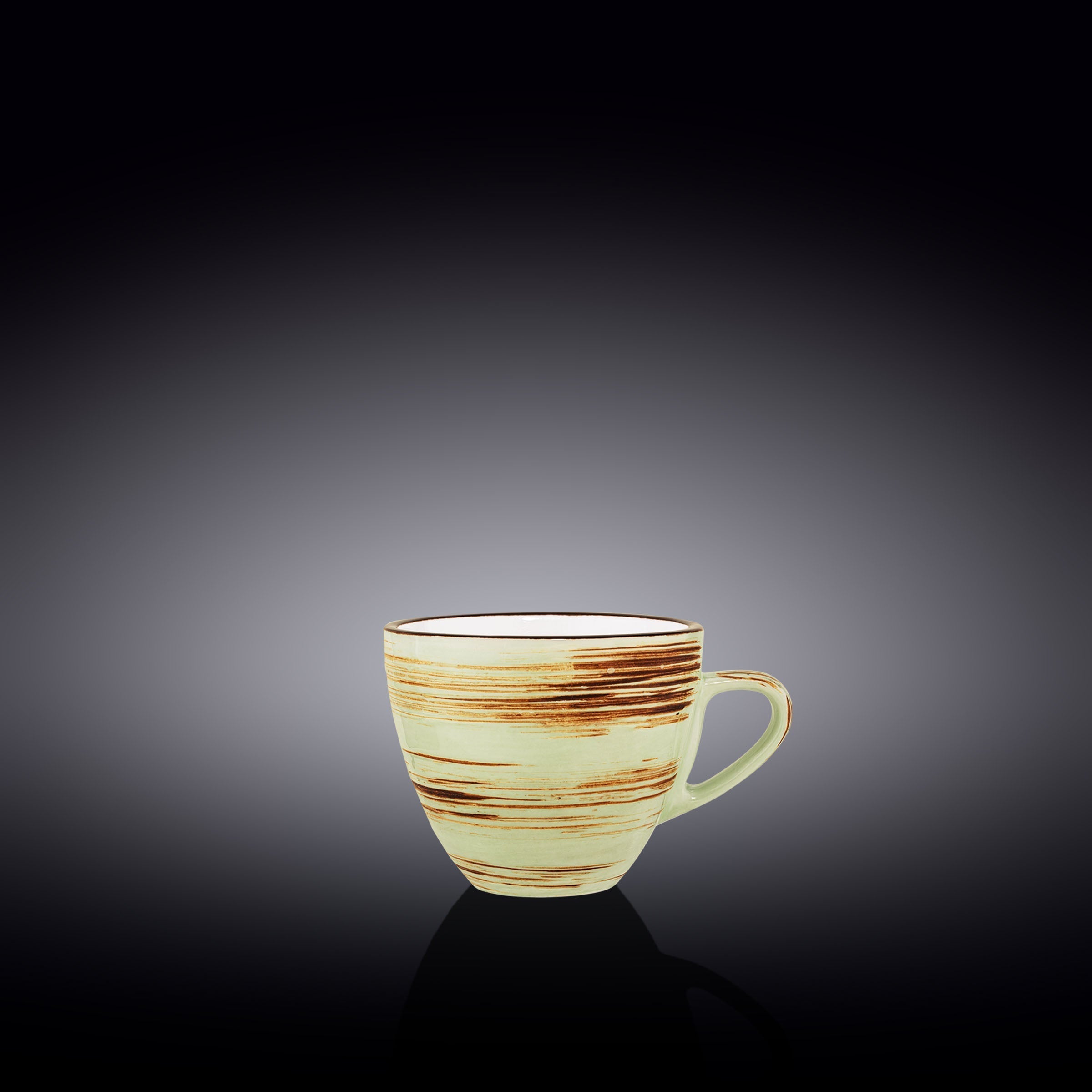 Wilmax Tasse 190 ml Pistazie aus Porzellan