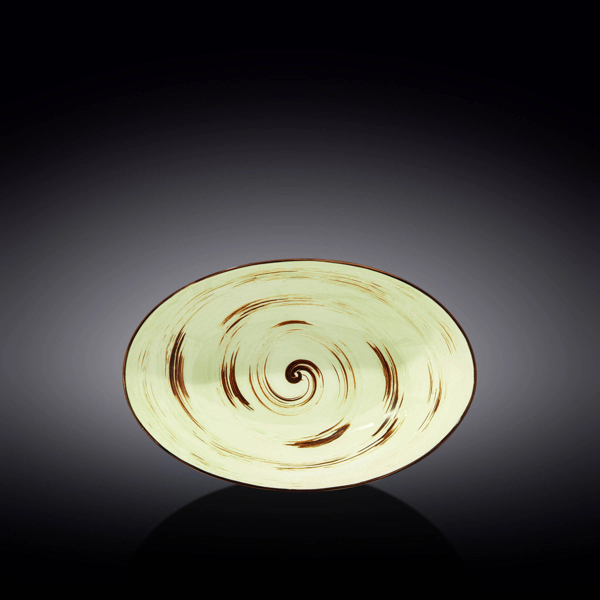 Wilmax Porzellanschüssel Oval 25 cm Pistazienfarben WL-669140/A
