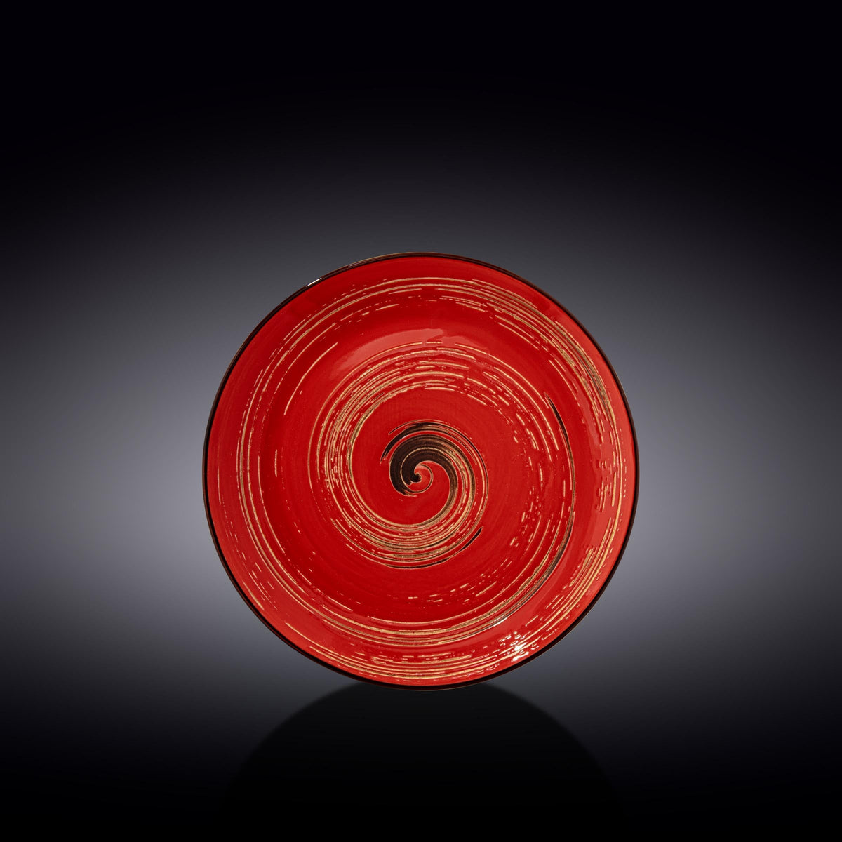 Wilmax Teller 20 cm Rot aus Porzellan