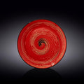 Wilmax Teller 25,5 cm Rot Porzellan WL-669214/A