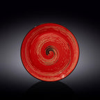 Wilmax Teller 25.5 cm Rot Porzellan 2er Set WL-669214/A2
