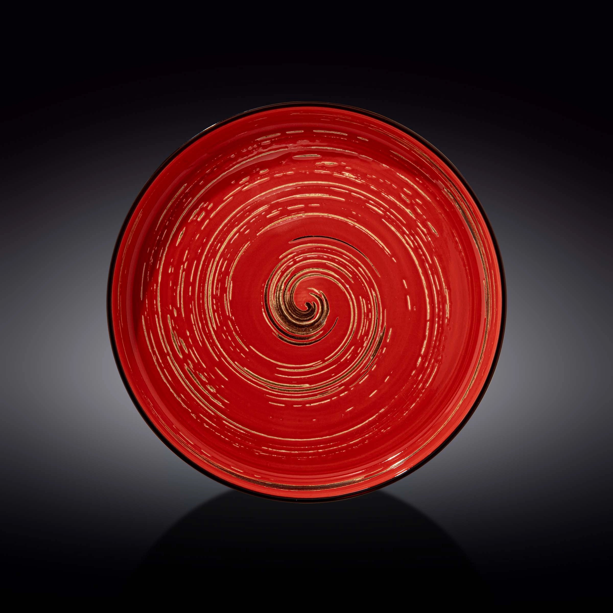 Wilmax Teller 28 cm Rot Porzellan WL-669220/A