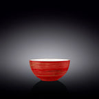Wilmax Schale 14 cm Rot aus Porzellan