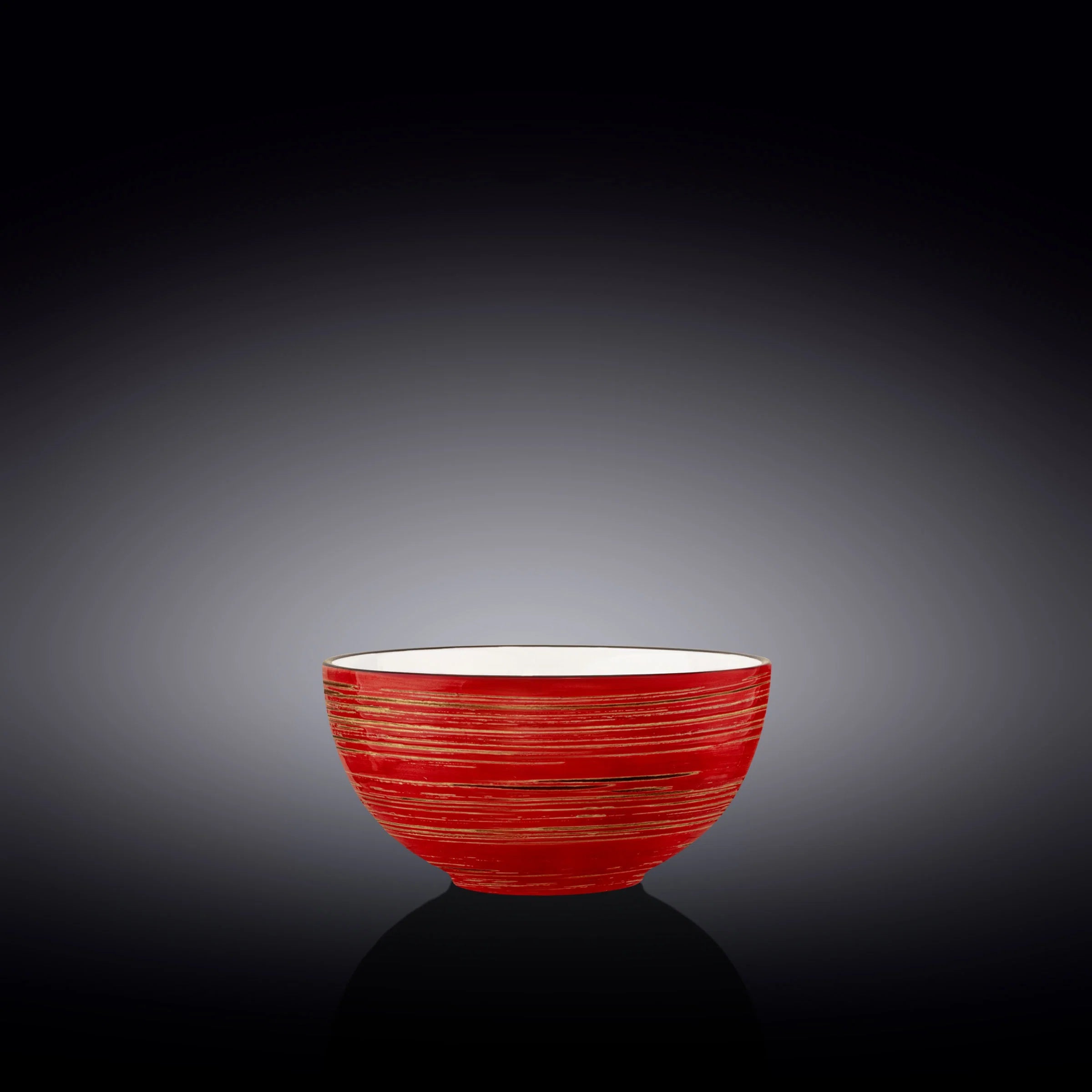 Wilmax Schale 14 cm Rot aus Porzellan
