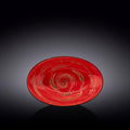 Wilmax Schale oval 25 cm Rot Porzellan WL-669240/A