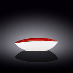 Wilmax Ovale Porzellanschüssel 25 cm Rot WL-669240/A