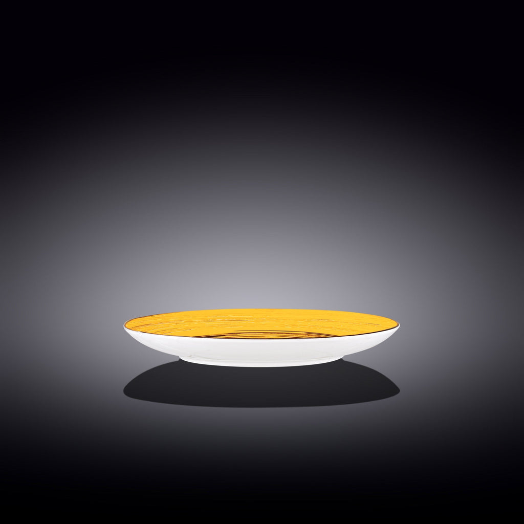 Wilmax Teller 20,5 cm Gelb aus Porzellan