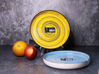 Wilmax Teller 23 cm Gelb aus Porzellan