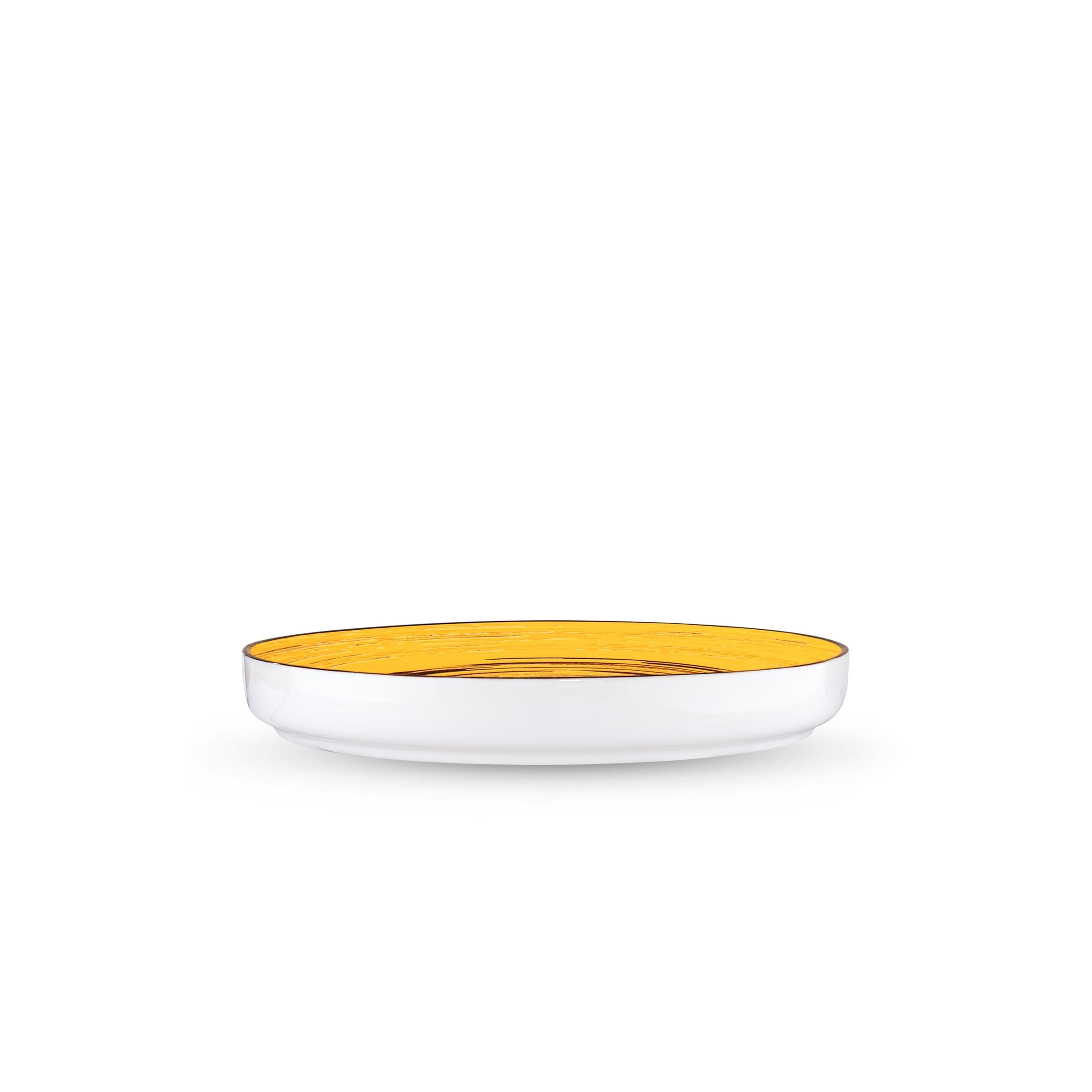 Wilmax Teller 23 cm Gelb aus Porzellan