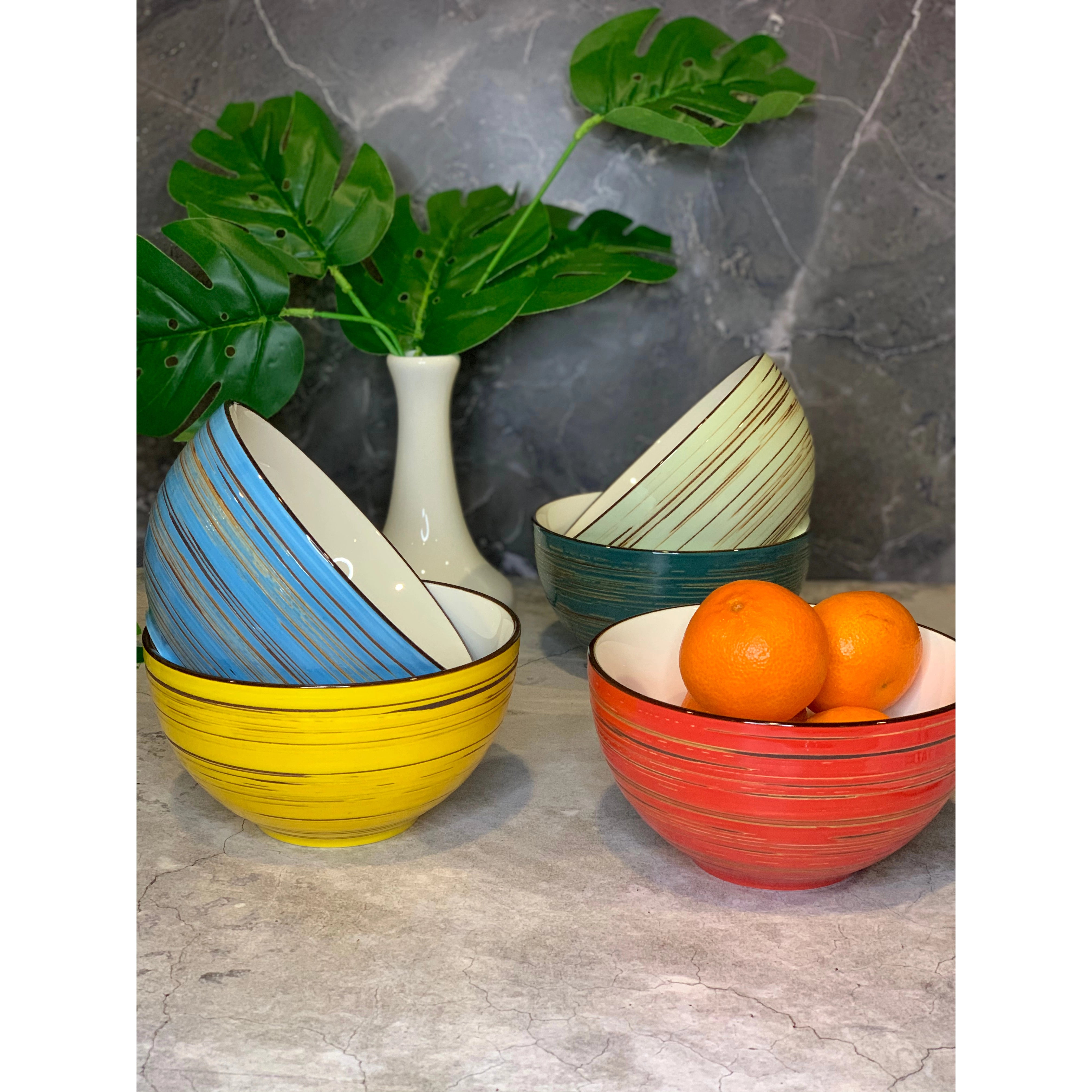Wilmax Porzellan Salatschale, 14 cm, 600 ml, stilvolles Tasarım | WL-669430/A