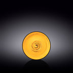 Wilmax Untertasse 12 cm Gelb Porzellan WL-669434/B