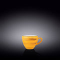 Wilmax Espressotasse 110 ml Gelb Porzellan WL-669434/A