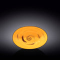 Wilmax Schale oval 25 cm Gelb Porzellan WL-669440/A