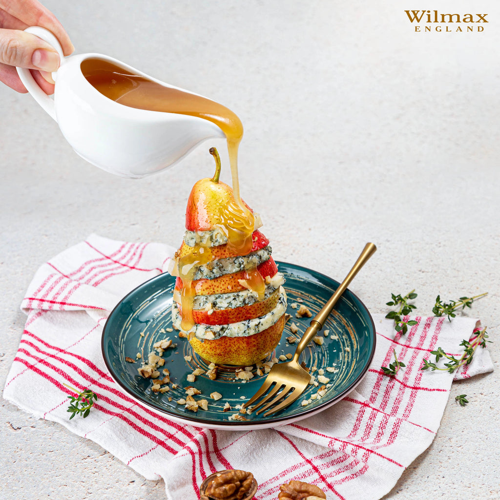 Wilmax Sauciere 100 ml Porzellan Weiß WL-996014/A