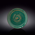 Wilmax Teller 25,5 cm Grün aus Porzellan