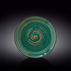 Wilmax Teller 25,5 cm Grün aus Porzellan