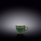 Wilmax Espressotasse 75 ml Grün Porzellan WL-669533/A