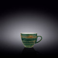 Wilmax Tasse 190 ml Grün aus Porzellan