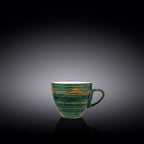 Wilmax Tasse 190 ml Grün aus Porzellan