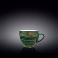 Wilmax Tasse 300 ml Grün Porzellan WL-669536/A