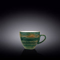 Wilmax Tasse 300 ml Grün aus Porzellan