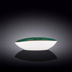Wilmax Schale oval 25x16,5 cm Grün Porzellan WL-669540/A