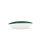 Wilmax Schale oval 25x16,5 cm Grün Porzellan WL-669540/A