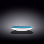Wilmax Spiral Teller 20 cm aus Porzellan, Blau – WL-669612/A