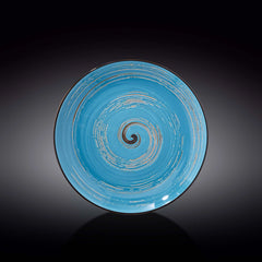 Wilmax Runder Teller Blau 25 cm – Elegantes Design für Speisen – WL-669614/A